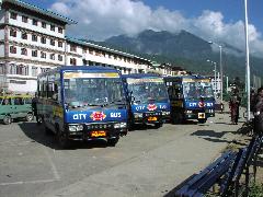 City Buses at Bus Terminus