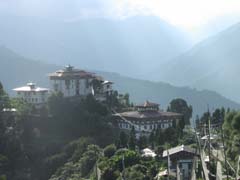Zhemgang Dzong from Upper Hill