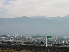 View from C Course of Running