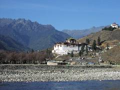 Distant View of Paro Dzong