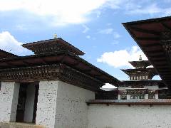 Entrance of Trashi Yangtse Dzong
