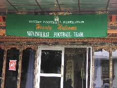 Welcoming Banner by Hotel