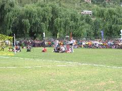 Shooting Team backside of Goal