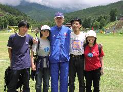 Memorial Photo with Montserrat Coach