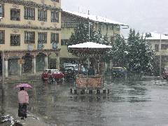 Main Intersection of Thimphu (1)