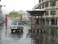 Main Intersection of Thimphu (2)