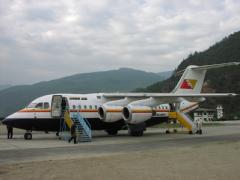 BAe146-100 of Drukair (DRUK AIR)