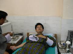 Donating...