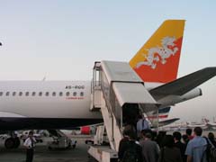 A319-100 of Drukair (DRUK AIR) (A5-RGG)
